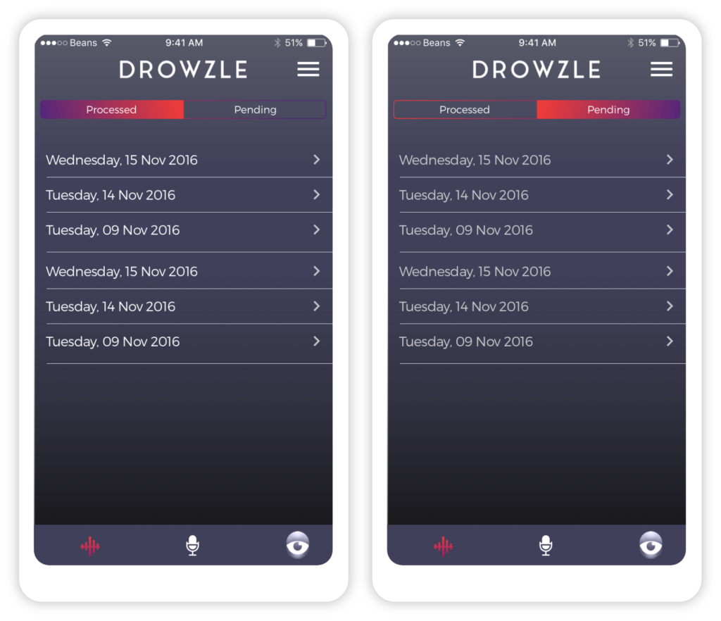 DROWZLE, Resonea's sleep health app